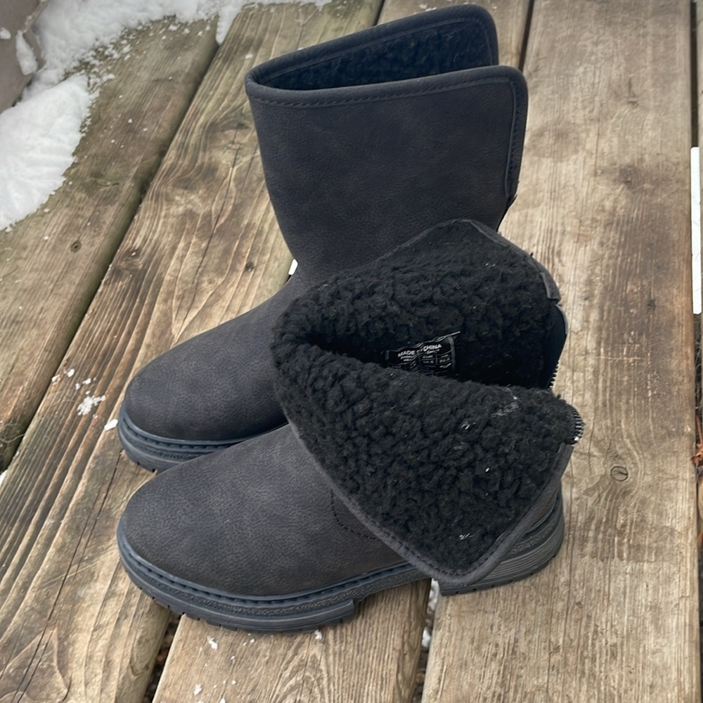 NWT Roxy Autumn Fall Slip-On Boots - Picture 4 of 10